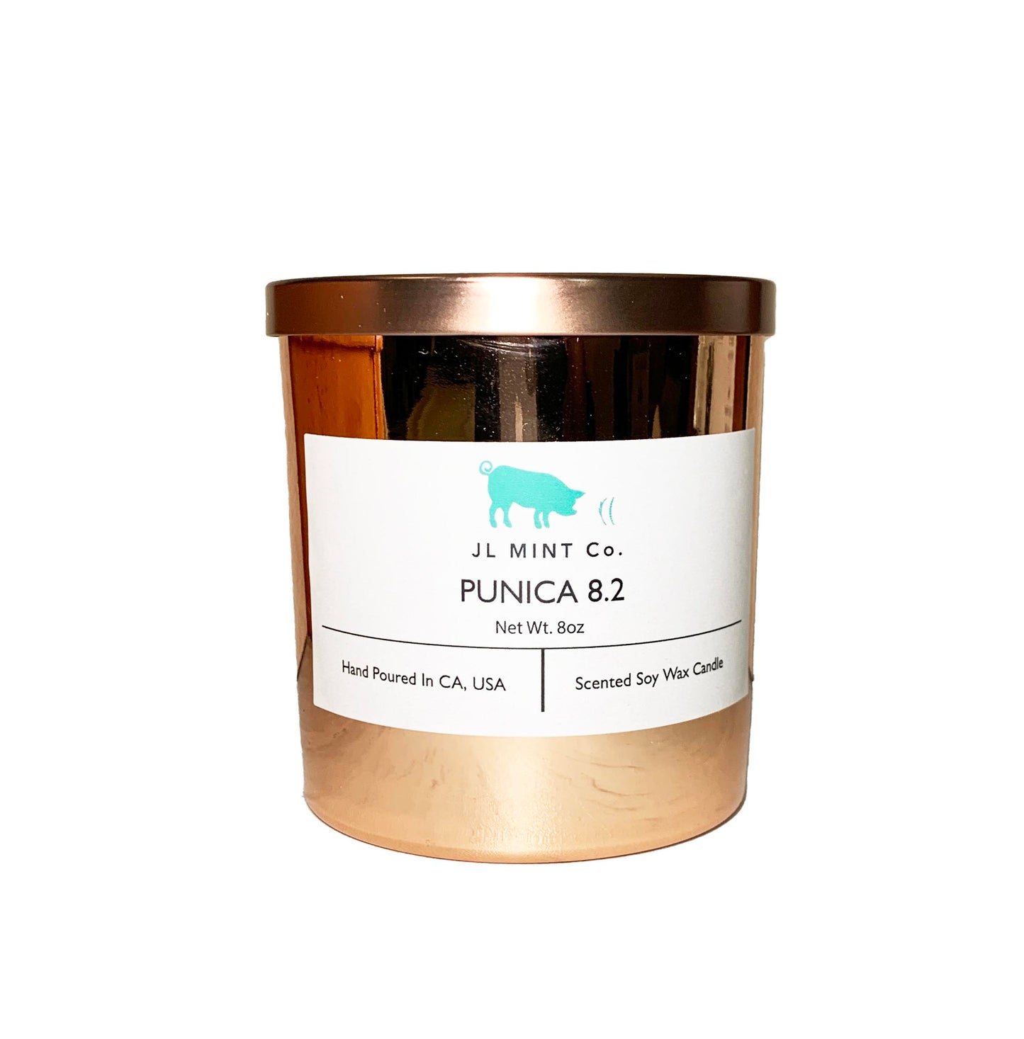 PUNICA 8.2 JL Mint Co. Soy Wax Candle